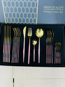 24 PCs Stainless Steel Cutlery Set