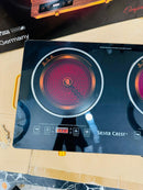 German Lot Imported Silver Crest 3500W+3500W Double Burner Hot Plate SC-7088