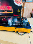 German Lot Imported Silver Crest 3500W+3500W Double Burner Hot Plate SC-7088