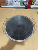 Laser Coated Honeycomb Raised Handles Tawa 34cm