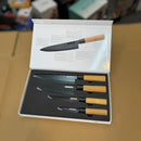 4 Piece Japanese Knives Set