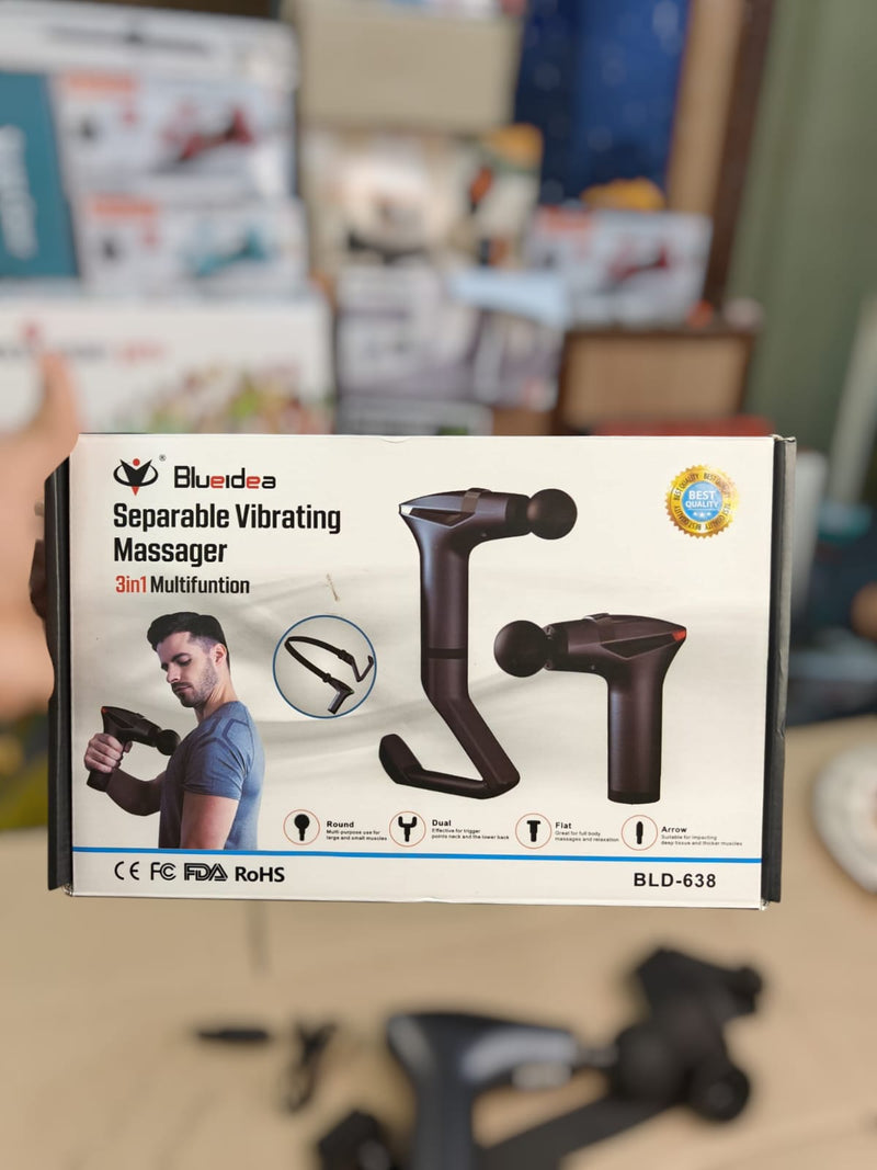 Amazon Lot Imported  3 in 1 Multifunction  Separable Vibration Massager