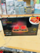 German Lot Imported Silver Crest 3500W+3500W Double Burner Hot Plate SC-7088