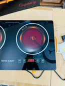 German Lot Imported Silver Crest 3500W+3500W Double Burner Hot Plate SC-7088