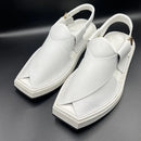 HANDMADE swati CHAPPAL KAPTAN | WHITE